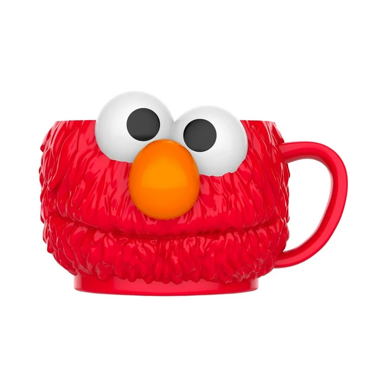 Funko POP! Mug: Sesame Street- Elmo Ceramic Collectible Mug, 16 oz | Walmart (US)