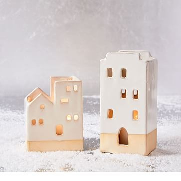 Ceramic Cityscape Houses | West Elm (US)