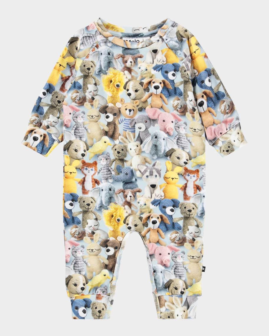 Molo Boy's Fairfax Romper, Size Newborn-4T | Neiman Marcus