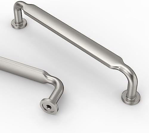 Asidrama 10 Pack 5 Inch(128mm) Brushed Satin Nickel Kitchen Cabinet Handles, Cabinet Pulls Kitche... | Amazon (US)