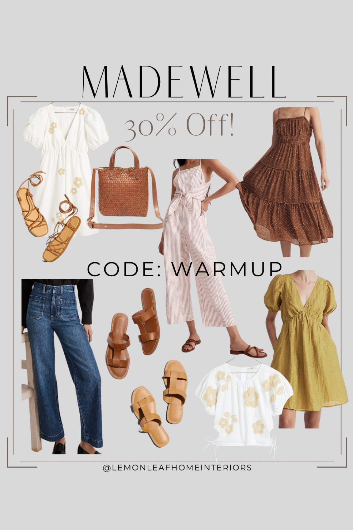Madewell sale! 30% off with code WARMUP



#LTKsalealert #LTKFind #LTKstyletip