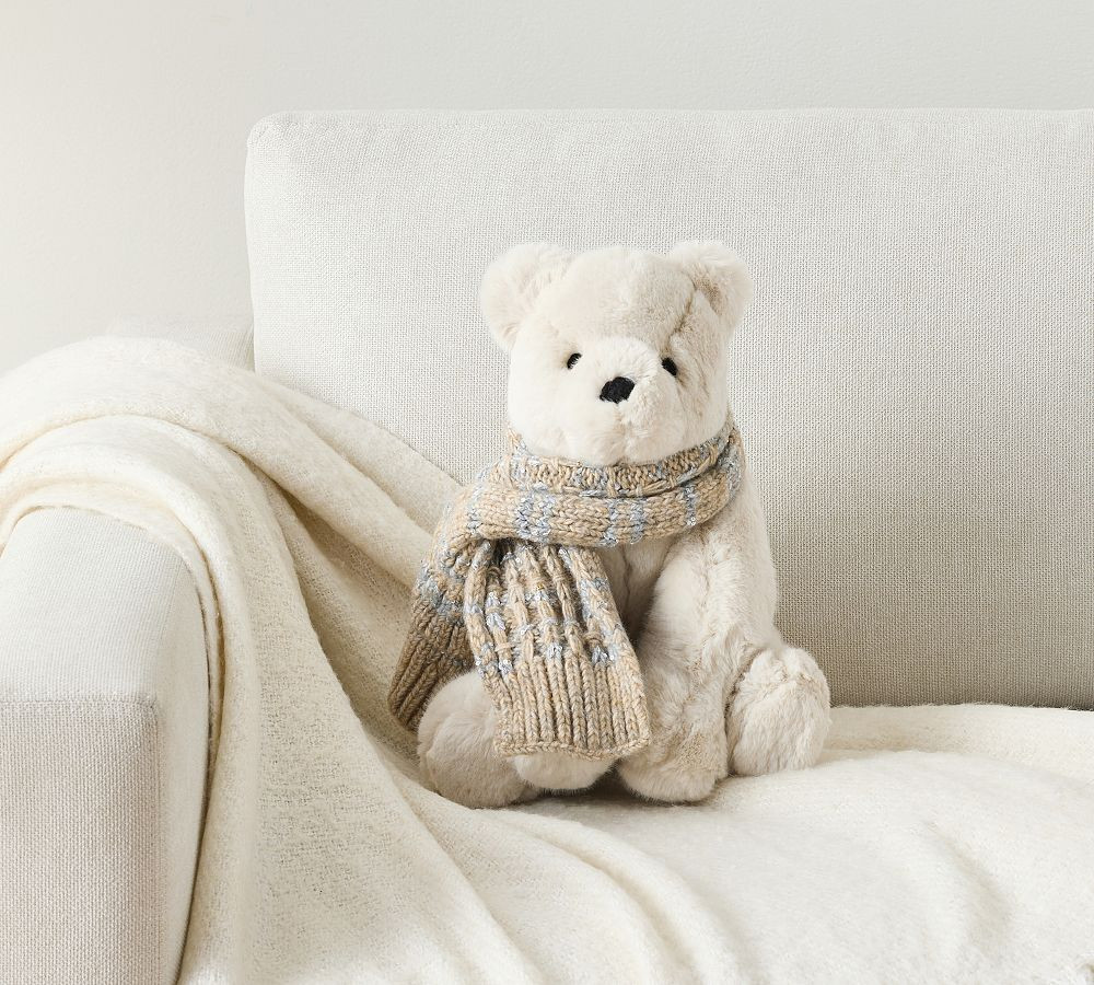 Alpaca Bear Shaped Pillow | Pottery Barn (US)