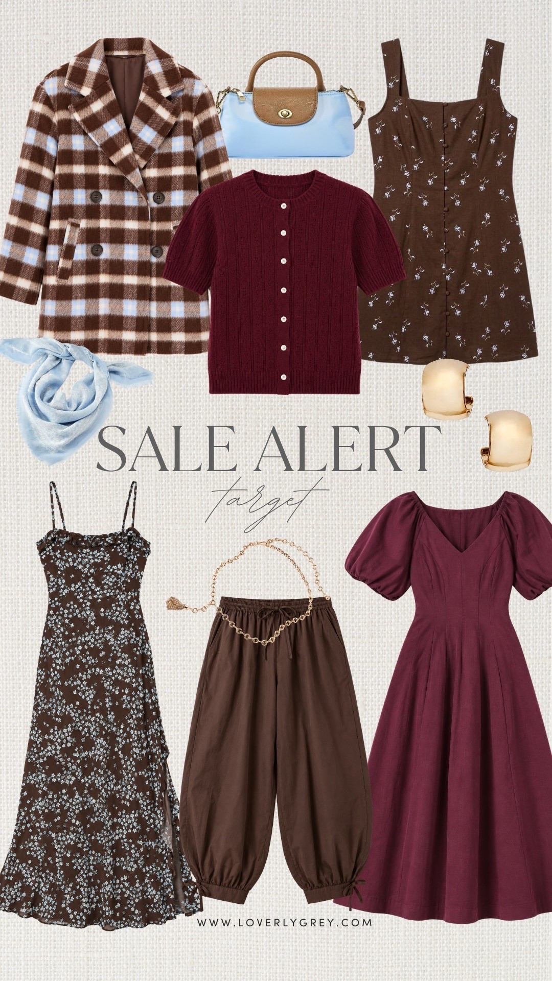 Target’s fall sale finds are GOOD 👏🏼 These pieces are perfect for wearing now and into the cooler months!

Loverly Grey, Target, Target sale, Target fashion, fall finds, fall outfit ideas, affordable fashion, fall dresses, plaid coat, cardigan, balloon pants, burgundy, chocolate brown, fall accessories