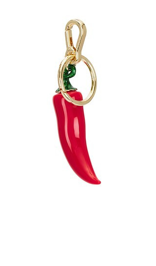 BaubleBar Chili Bag Charm in Red. | Revolve Clothing (Global)