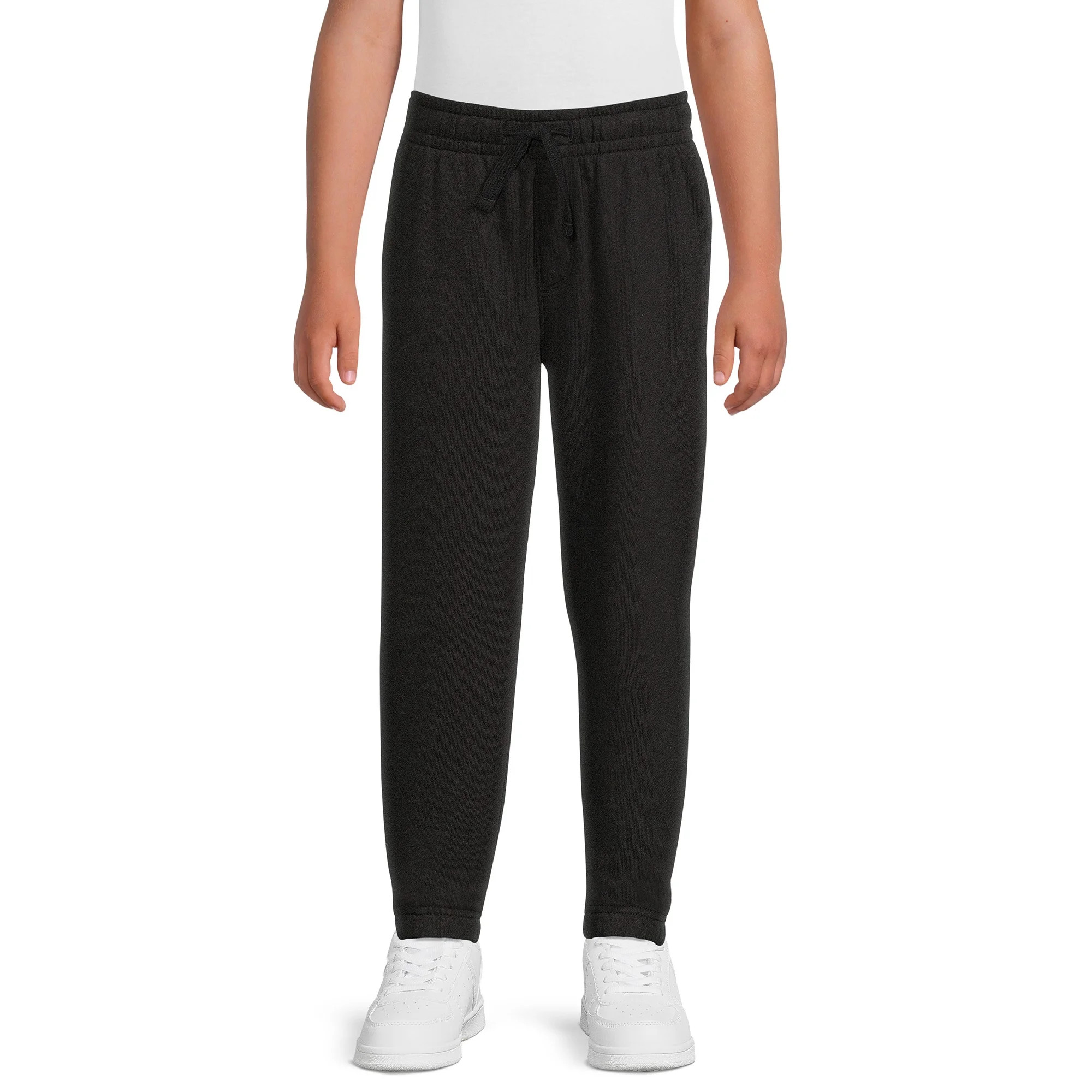 Athletic Works Boys Fleece Pants, Sizes 4-18 & Husky | Walmart (US)