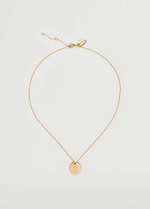 Halskette mit Münzanhänger | MANGO (DE)