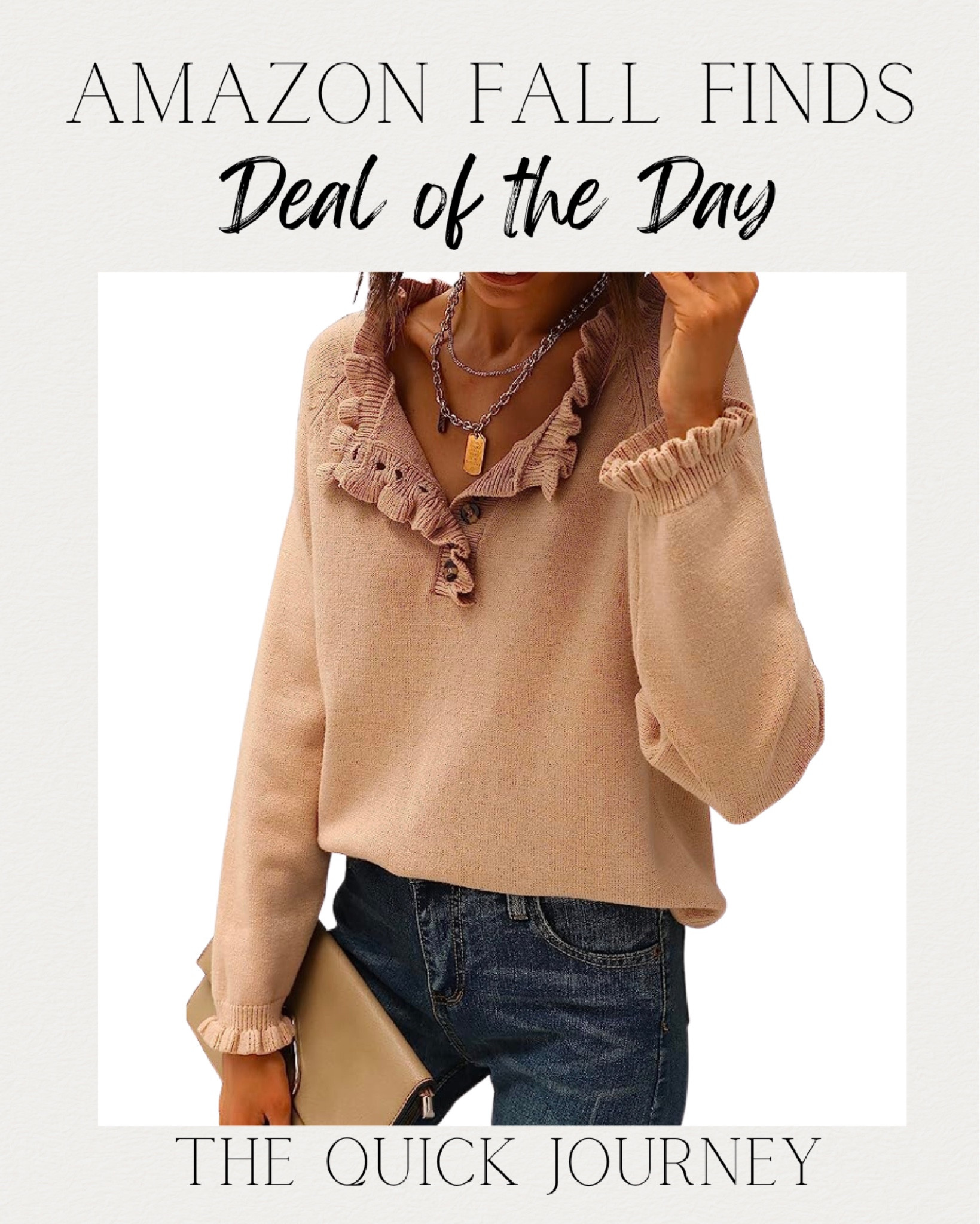 Amazon deal of the day, under $50, amazon fall fashion, lightening deals, fall sweaters, family photos, women’s fashion, cozy fashion #ltkfind

#LTKsalealert #LTKstyletip #LTKfindsunder50