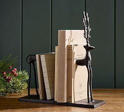 Reindeer Bookends - Set of 2 | Pottery Barn (US)