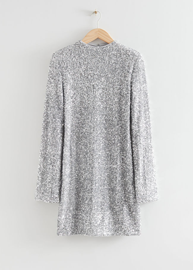 Fitted Sequin Mini Dress | & Other Stories US