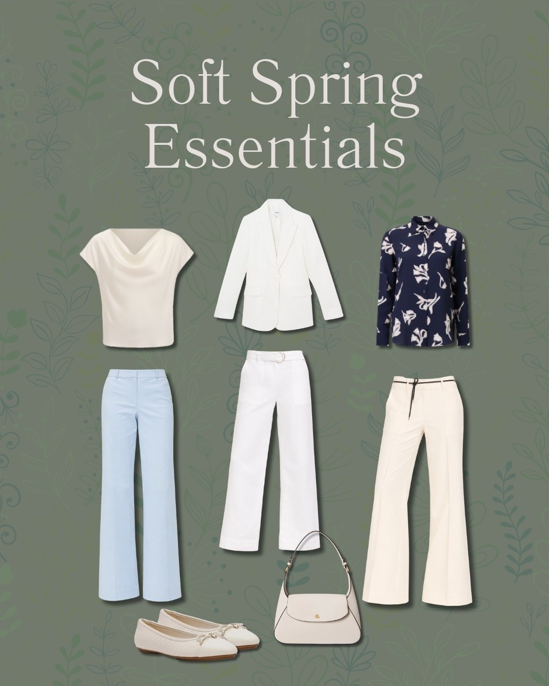 New In!!! Elevate your spring style this season with soft, peaceful neutrals and fabrics 🤍

#LTKgrwm #LTKOver40 #LTKootd