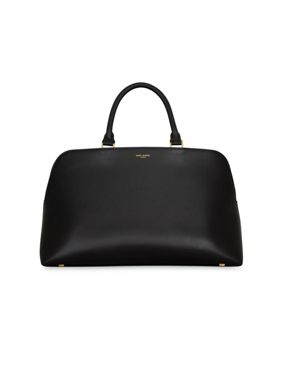 Sac De Jour Duffle Top Handle In Shiny Leather | Saks Fifth Avenue