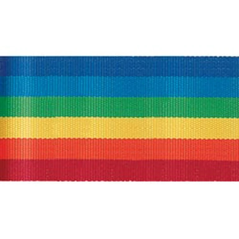 Offray Ribbon, Multi 5/8 inch Rainbow Stripe Grosgrain, 9 feet | Walmart (US)