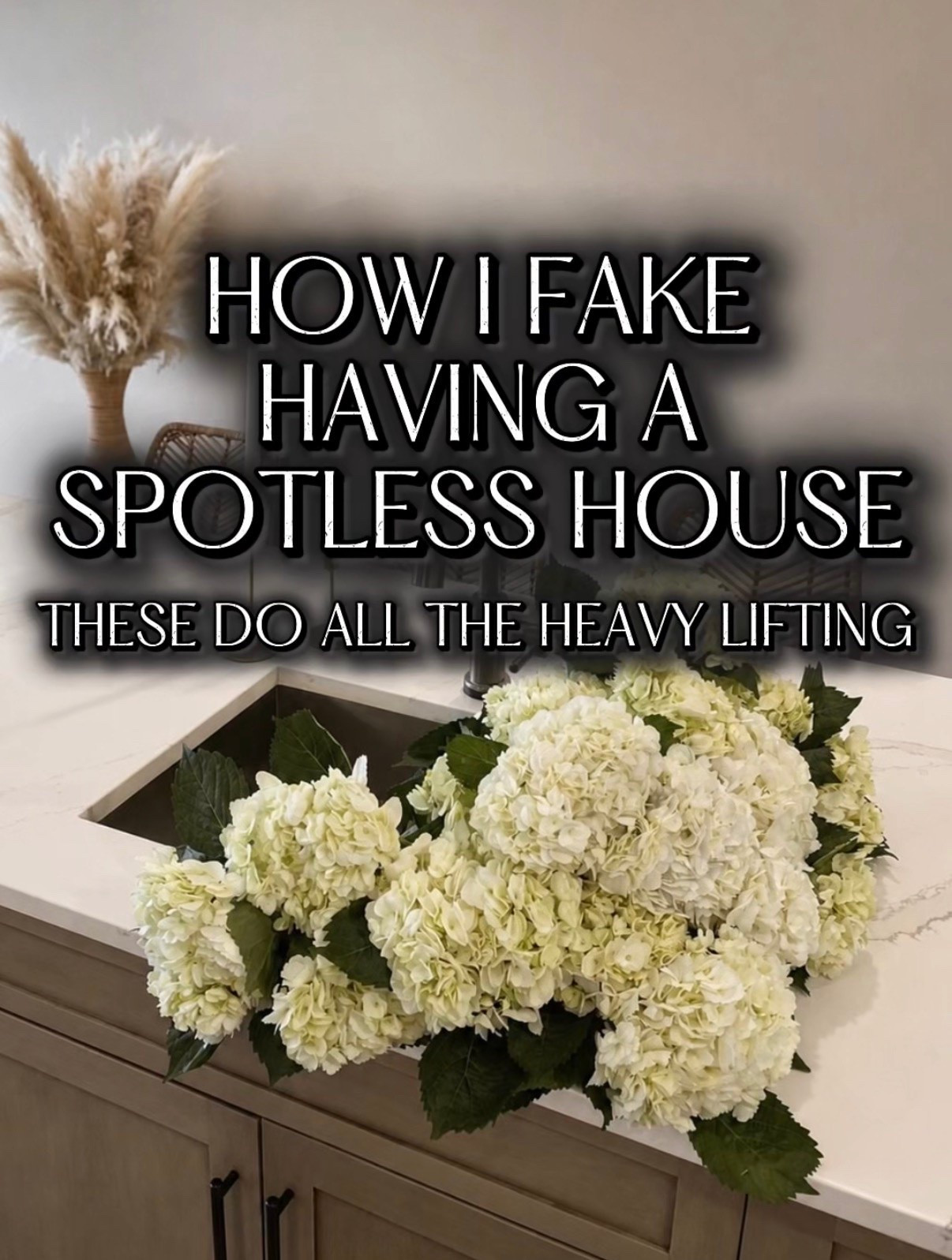 How I fake having a spotless house. These do all the heavy lifting