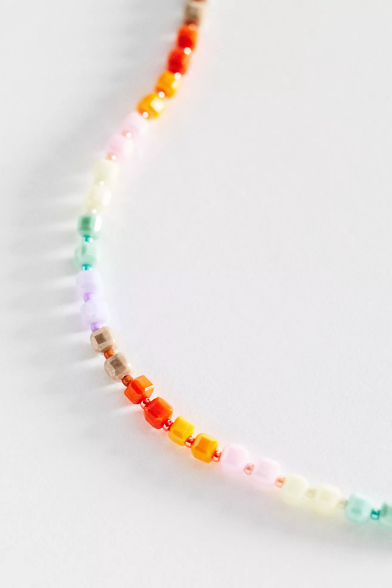 Multi-Color Beaded Collar Necklace | Anthropologie (US)