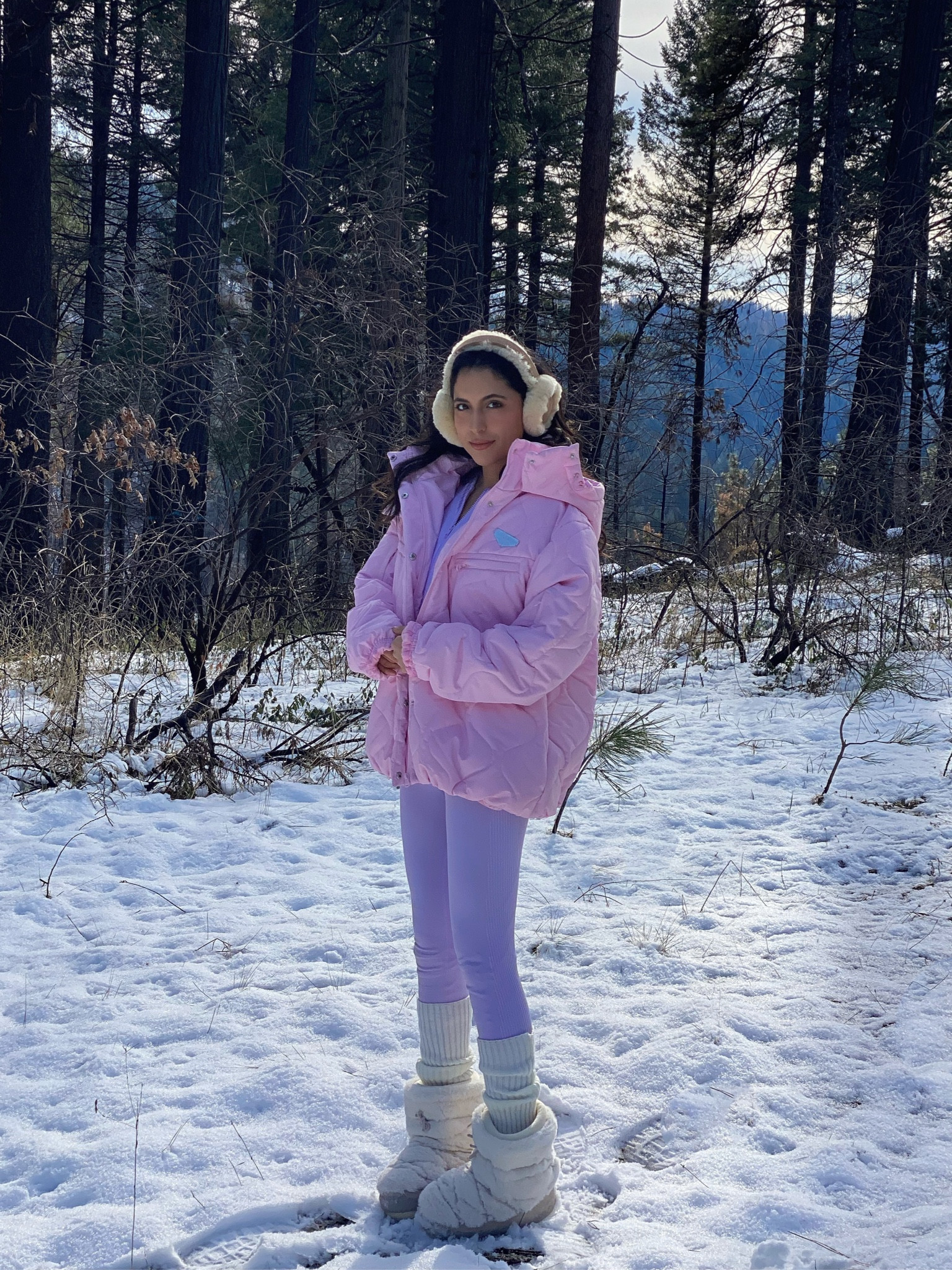 pretty little thing pink snow jacket & purple ski suit #prettylittlething #snowsuit #snowjacket  

#LTKFind #LTKU #LTKSeasonal