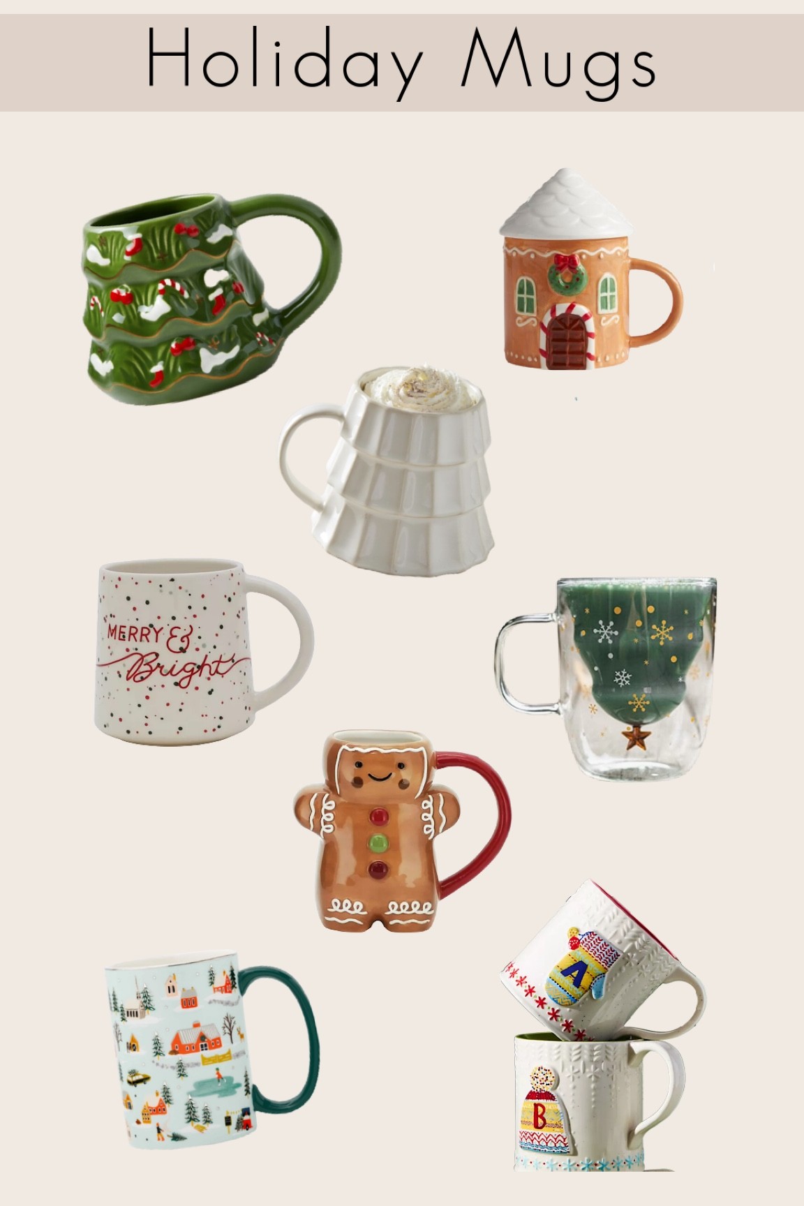 Here’s a roundup of festive holiday mugs 🎄☕️ 

#LTKHoliday #LTKSeasonal #LTKunder50