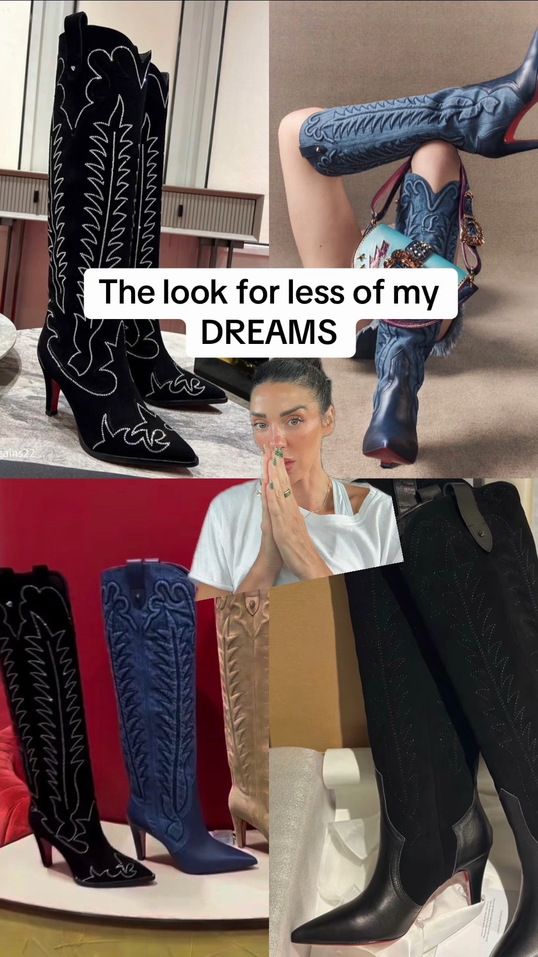 Can we talk about the look for less of my dreams.
