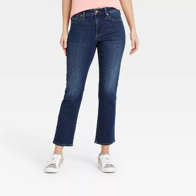 Women's High-Rise Slim Straight Fit Jeans - Universal Thread™ | Target