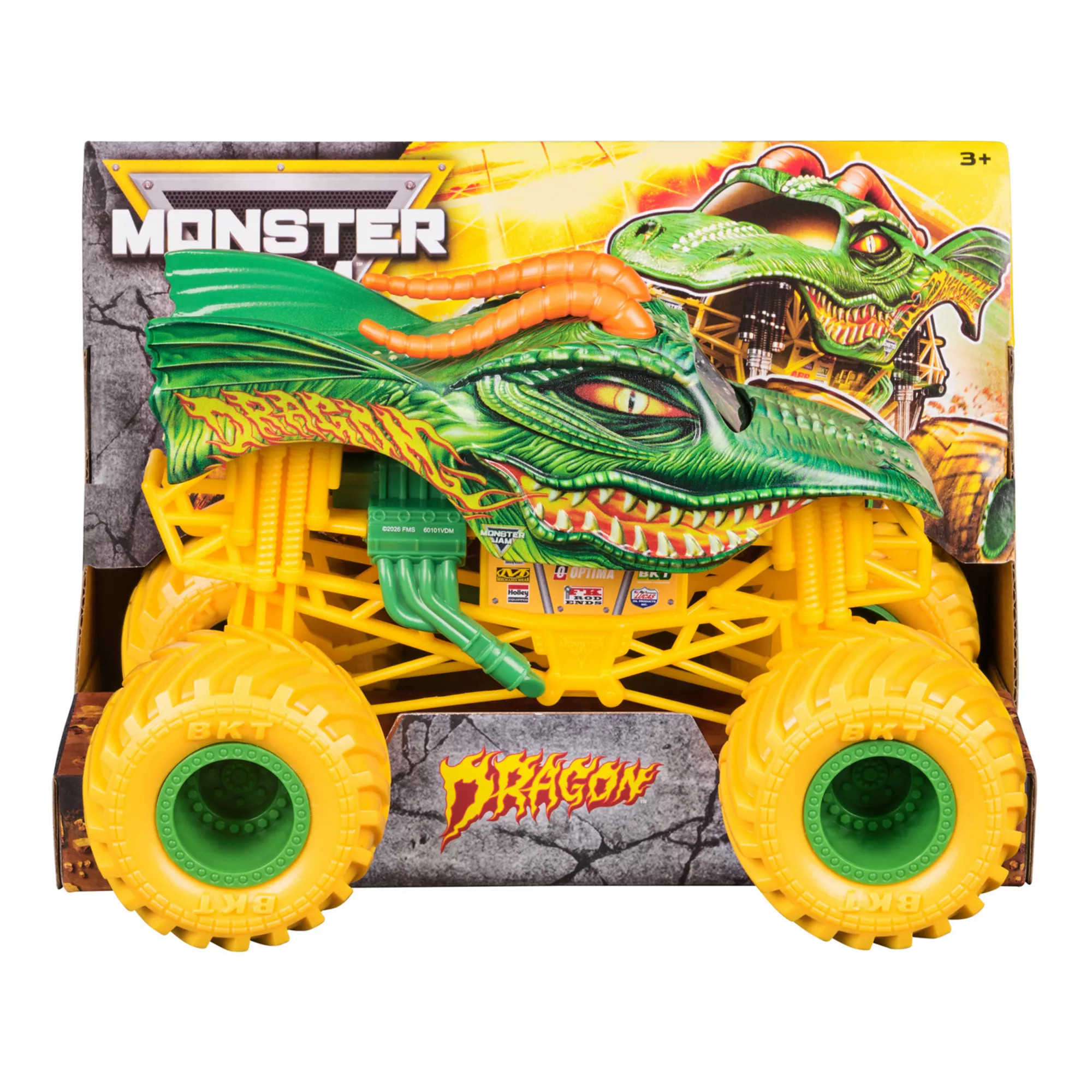 Monster Jam Dragon Die-Cast Vehicle 1:24 Scale Monster Truck | Kohl's