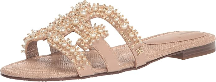 Sam Edelman Women's Bay Flat Sandal | Amazon (US)