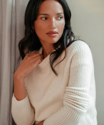 Cashmere Fisherman Sweater | Jenni Kayne