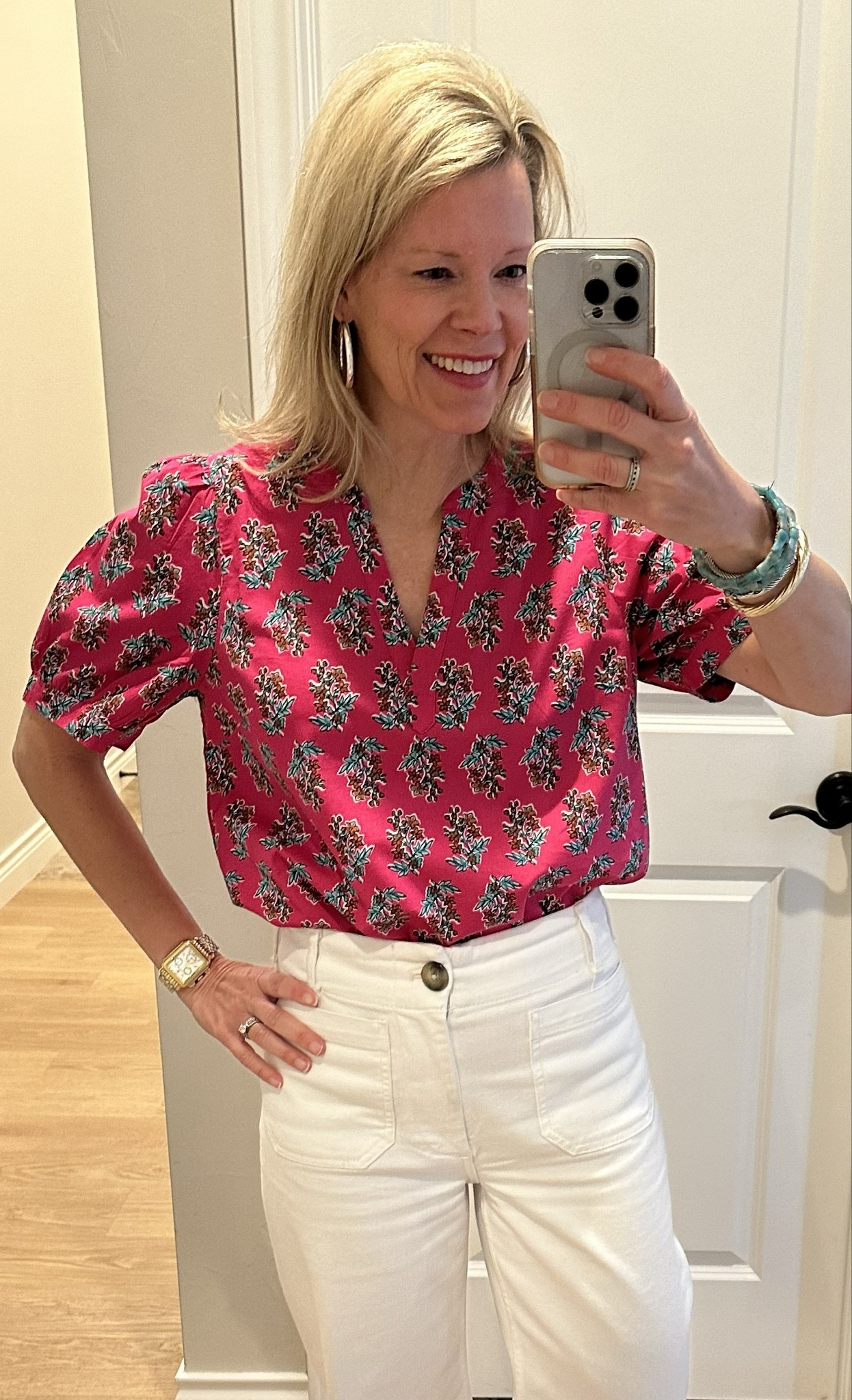 I love a puff sleeved top!!  These cute options are all so feminine and  perfect with white jeans for summer. Cute top. Tuckernuck. Amazon. J Crew Factory  

#LTKStyleTip #LTKFindsUnder50 #LTKSeasonal