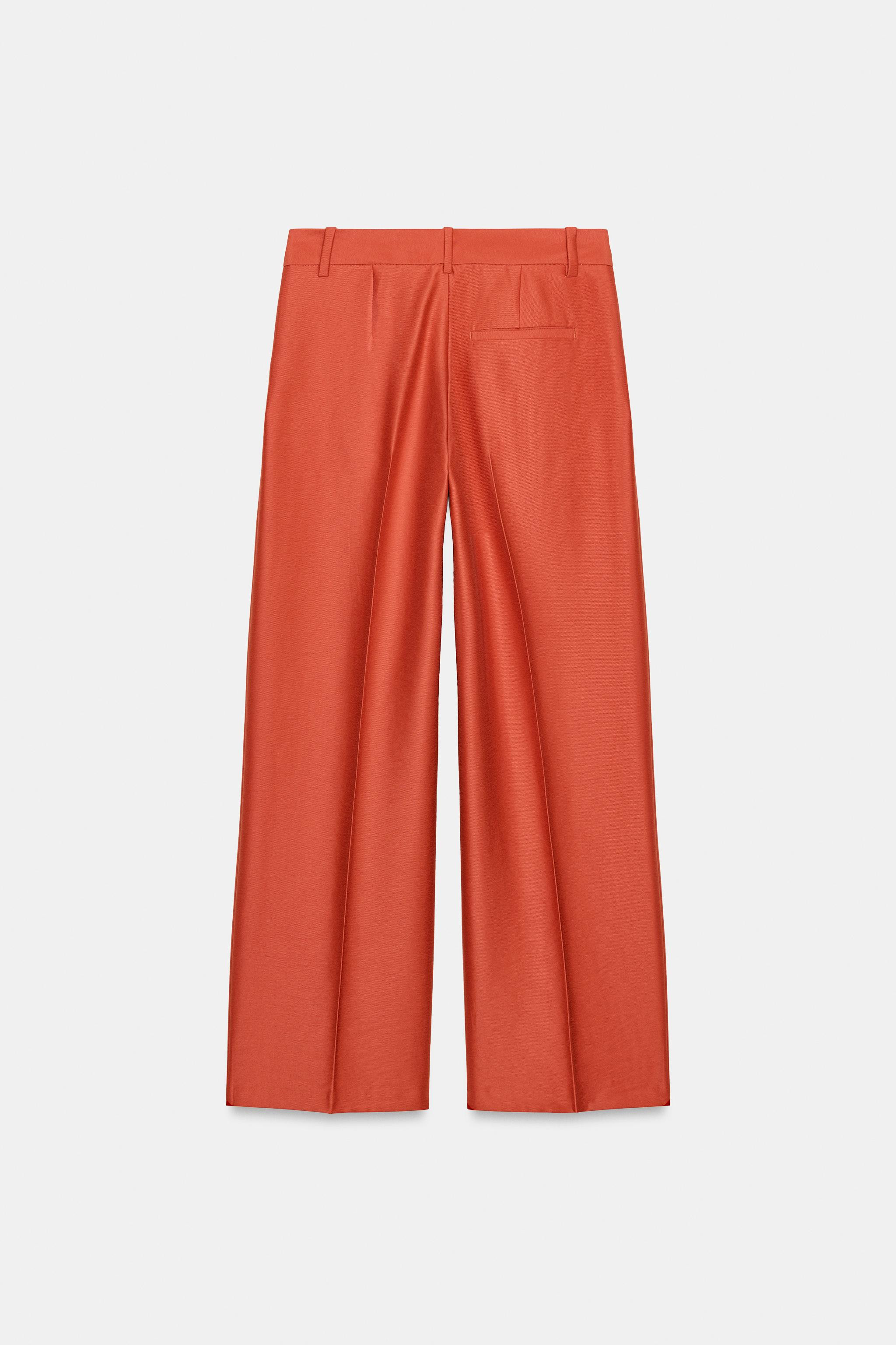 STRAIGHT-LEG DARTED TROUSERS | Zara UK