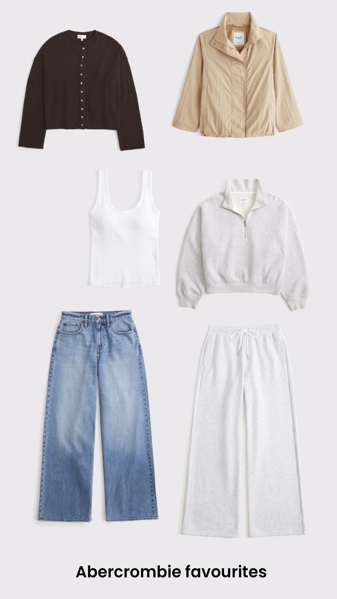Abercrombie is kicking off the Bank Holiday weekend with up to 15–30% off EVERYTHING plus you can get an additional 15% using code AFxLTK at checkout so I thought I’d share my current favourites 🫶🏼

Joggers, quarter zip, jeans, knitwear, vest top, transitional jacket

#LTKuk #LTKautumn #LTKstyletip