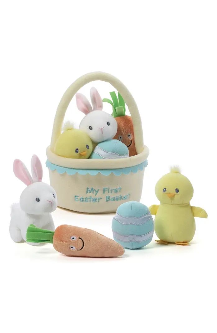 Baby Gund 'My First Easter Basket' Plush Play Set | Nordstrom