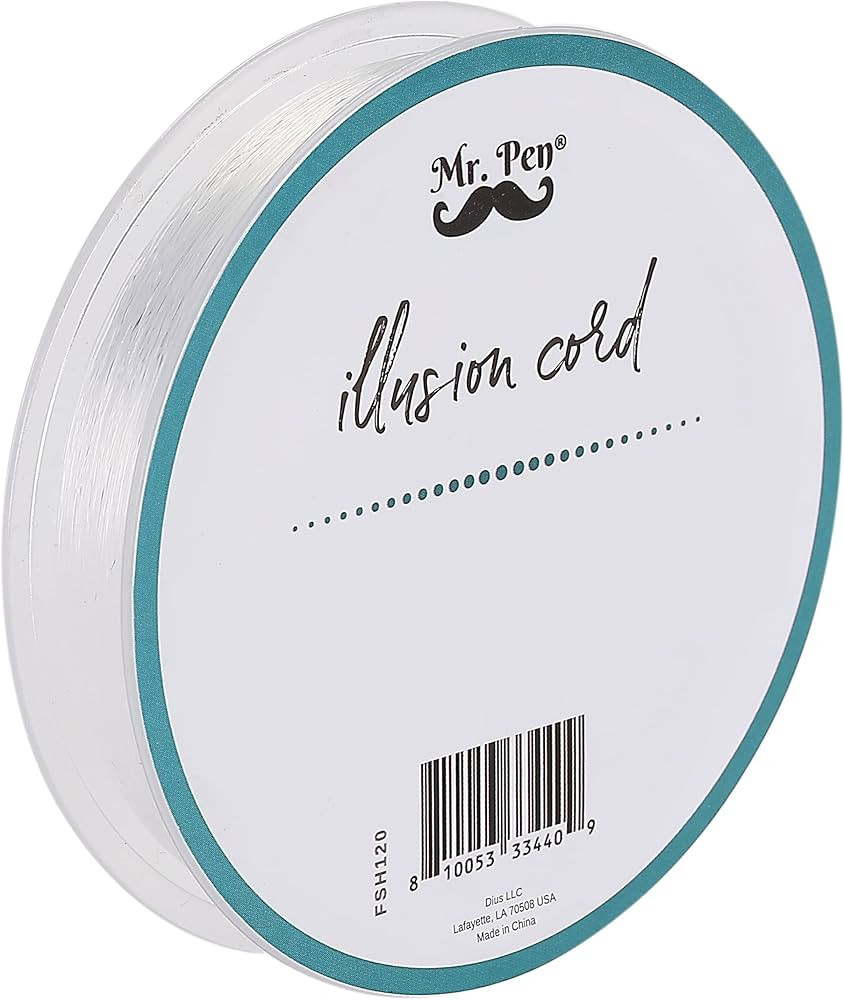 Mr. Pen- Fishing Line, 218 Yard, Nylon String, Fishing Wire, Fishing Line Clear, Clear String, Cl... | Amazon (US)