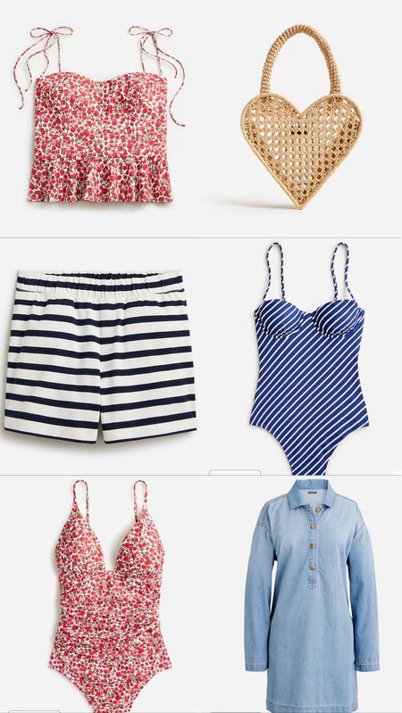 JCrew Memorial Day sale - use code summer for an EXTRA 60% off / swimsuit / summer top / one piece / lounge shorts / denim dress 

#LTKSaleAlert #LTKFindsUnder50 #LTKStyleTip