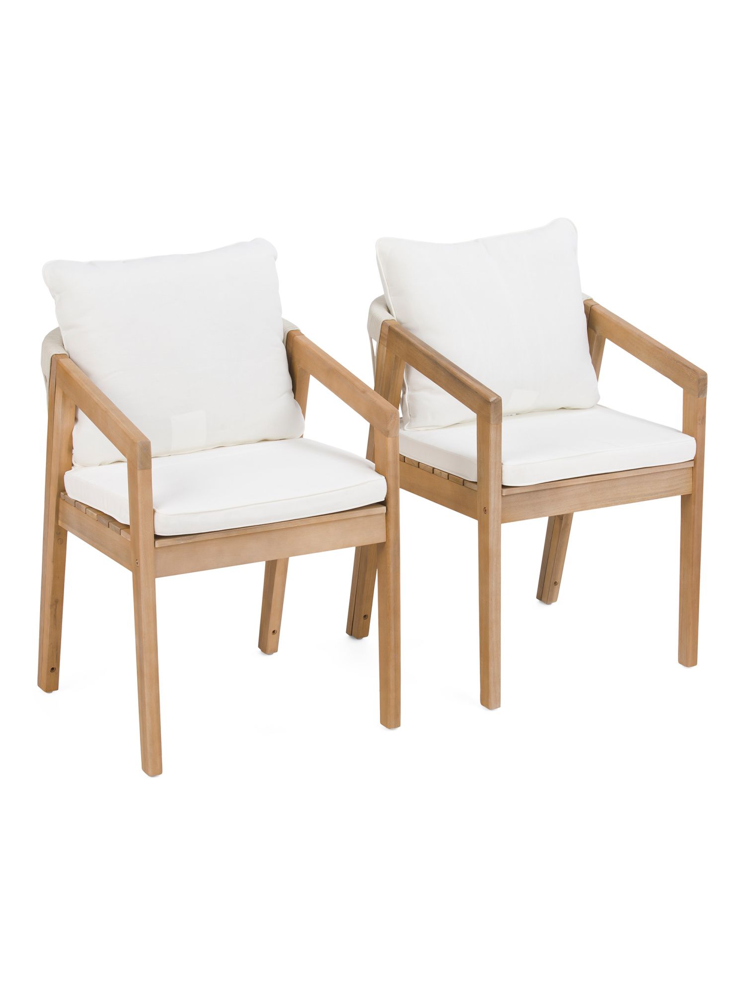 Set Of 2 Outdoor Arm Chairs | TJ Maxx