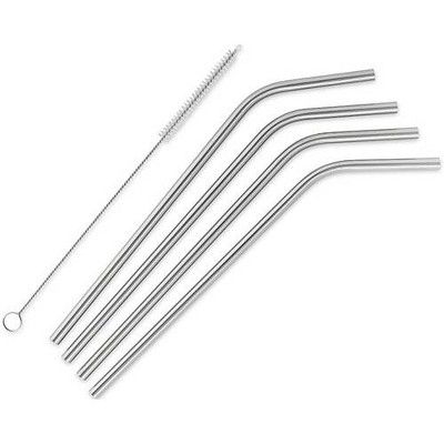 Simple Modern 4pk Reusable Straws Stainless Steel | Target