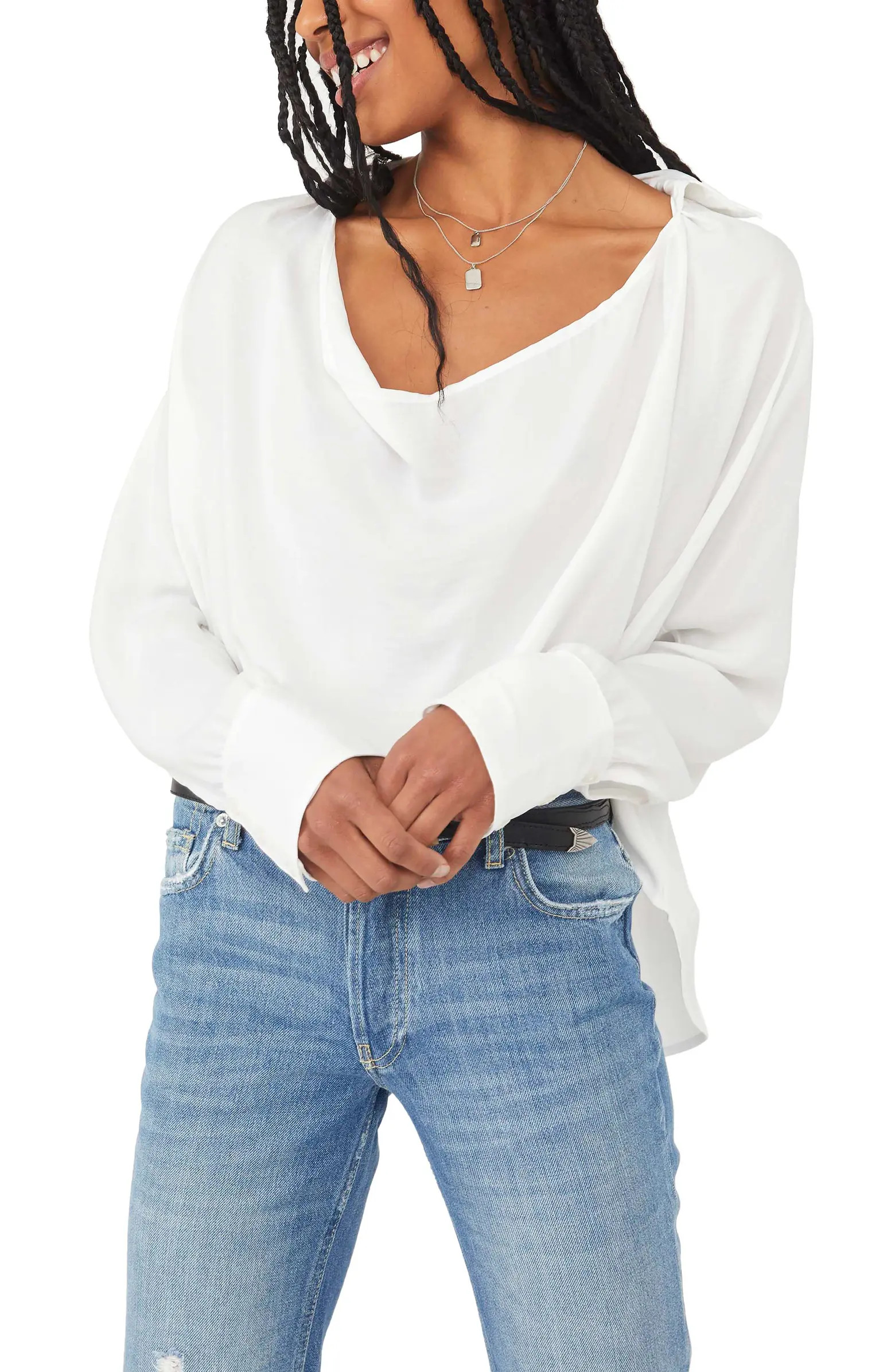 Shine Bright Cowl Neck Top | Nordstrom