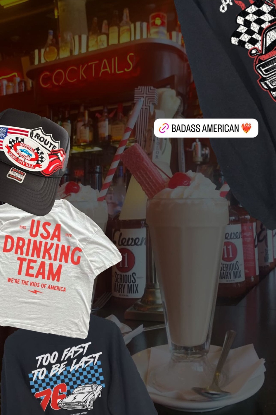 Badass American collection is live at Slater Vintage! You can use code MIRANDA to save 💸

Summer outfit small shop slater vintage crop tops trucker hats 4th of July cherries badass mamas milkshake American rebel cars graphic tee crewnecks red white and blue 

#LTKSeasonal #LTKFestival #LTKStyleTip