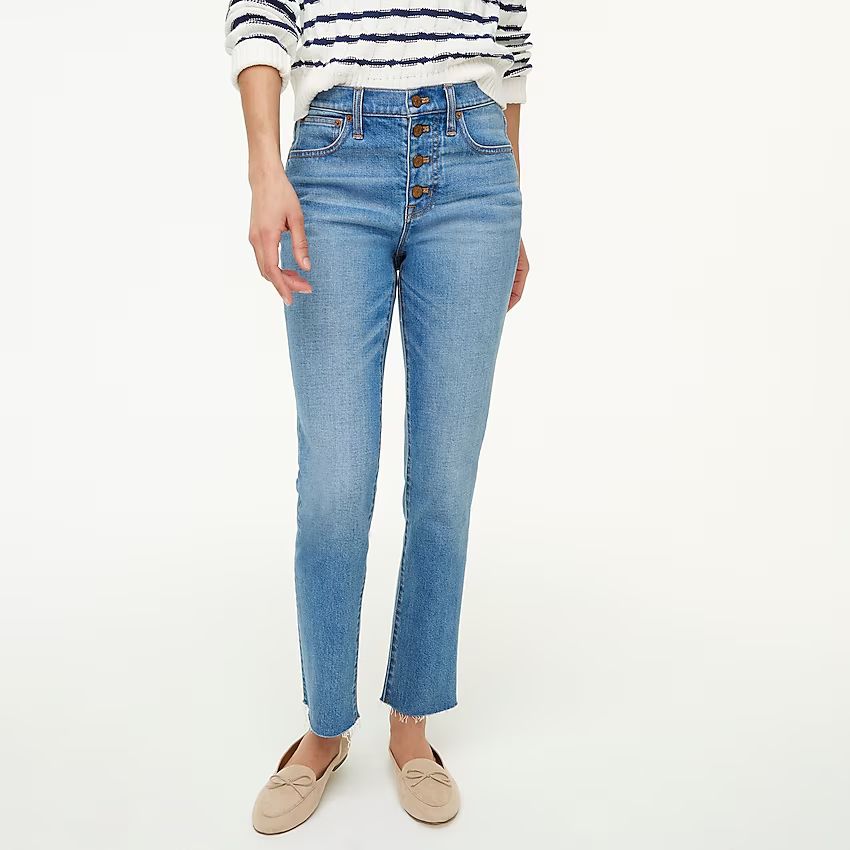 Tall essential straight jean in all-day stretch | J.Crew Factory