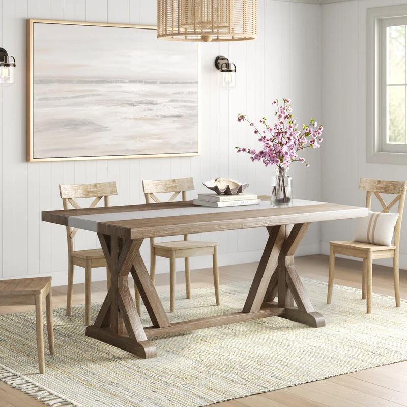 Brooksville 42'' Trestle Dining Table | Wayfair North America