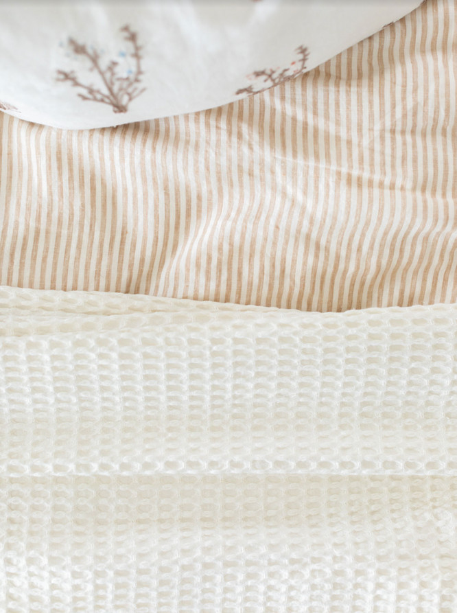 Zuma Cream Blanket | The Cross Decor & Design