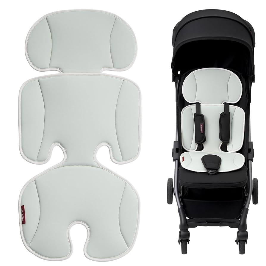 Momcozy Stroller Cooling Pad | Universal Soft Cooler Pad, Breathable & Adjustable Car Seat Liner ... | Amazon (US)