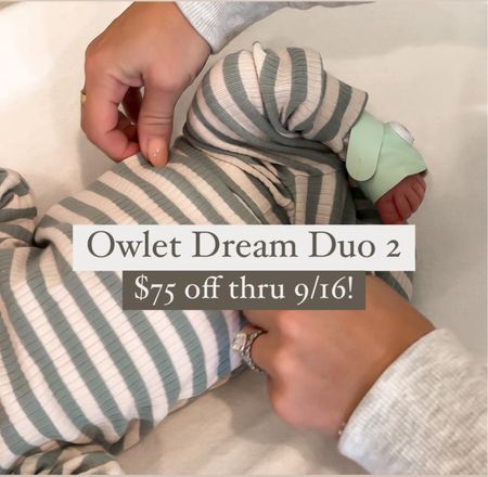 
Owlet Dream Duo 2 on sale $75 off!

@bestbuy @owletcare #onlyowlet #ad #christianblairvordy 

#LTKsalealert #LTKbaby #LTKfamily