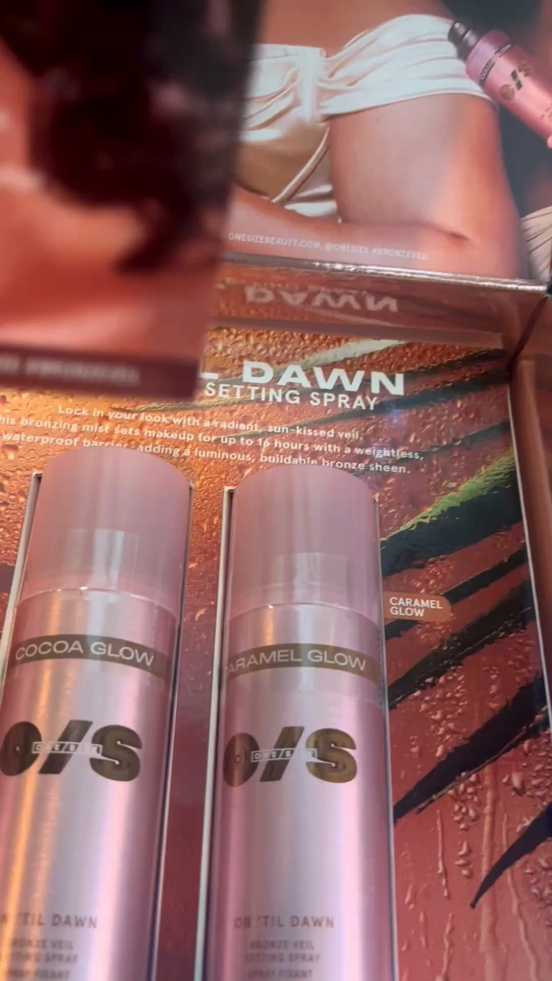 The NEW ONE SIZE Dusk Til Dawn bronze setting sprays!!!

#LTKBeauty #LTKTravel #LTKOver40