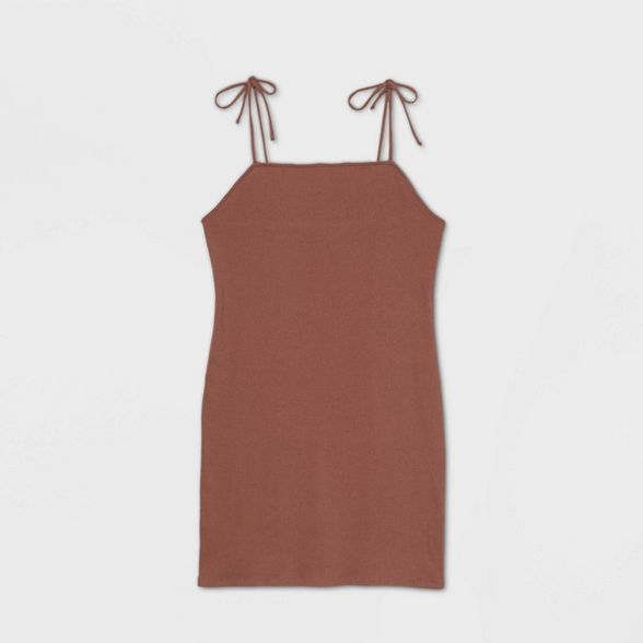 Women's Sleeveless Tie Strap Knit Dress - Wild Fable™ (Regular & Plus) | Target