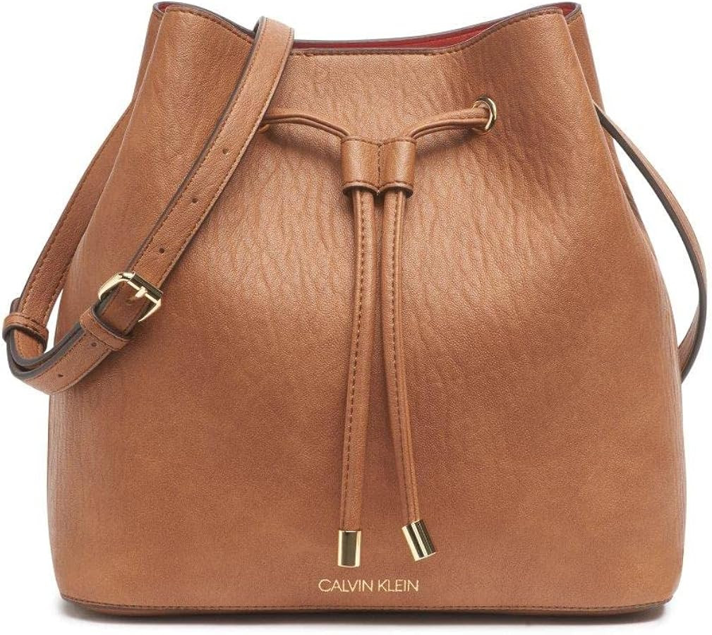 Calvin Klein Women's Gabrianna Novelty Bucket Shoulder Bag | Amazon (US)