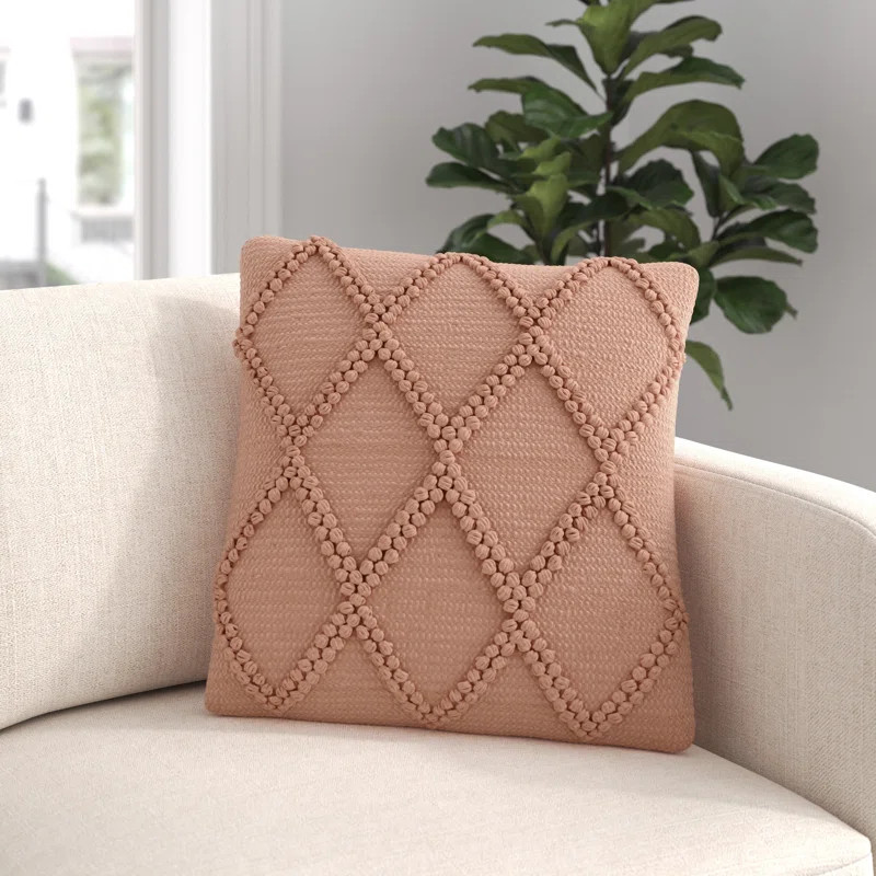 Lucia Pom-poms Throw Pillow | Wayfair North America