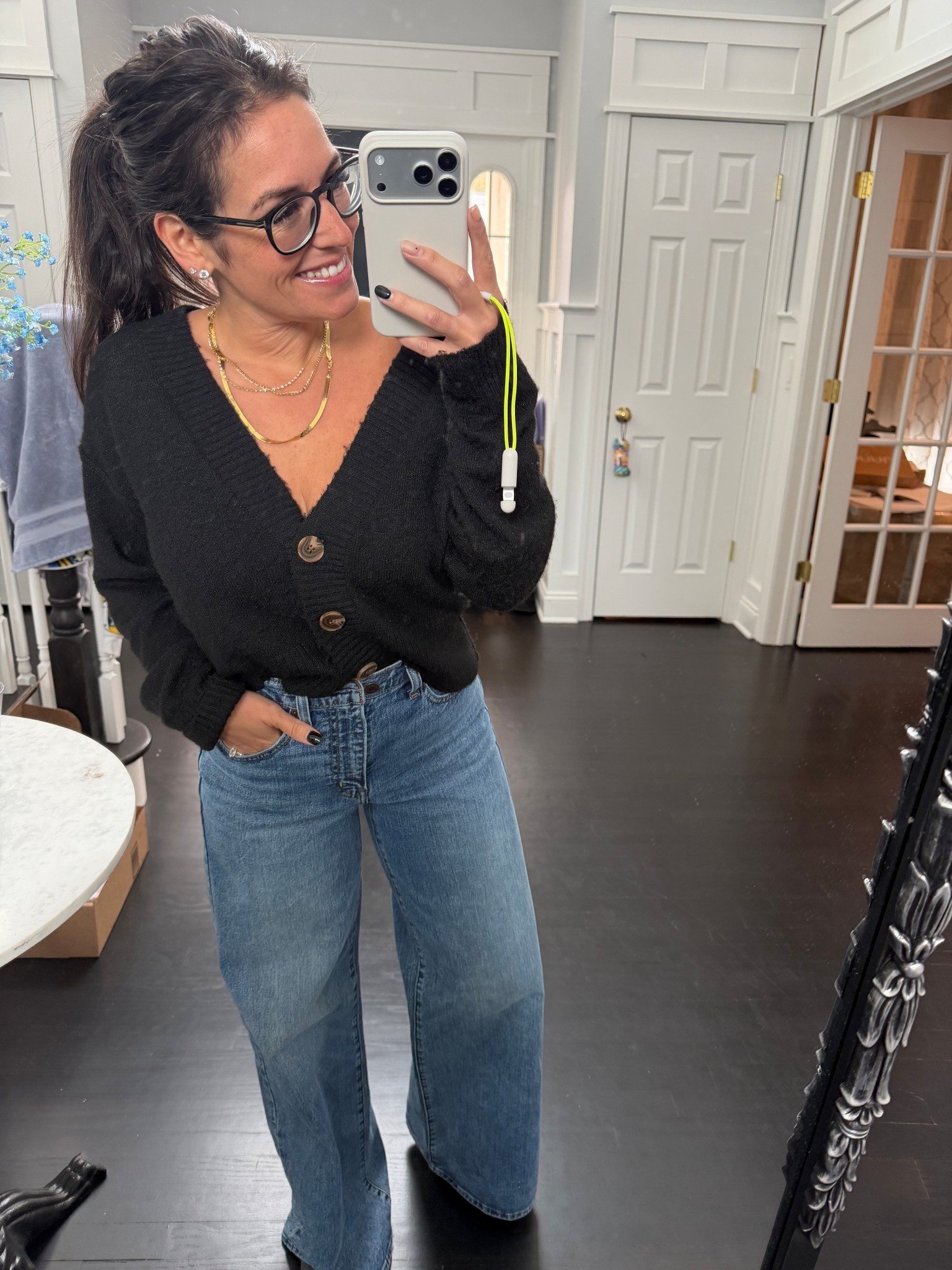 Wearing a 27 - I own every color! 
They have stretch - the darker colors more than the light  