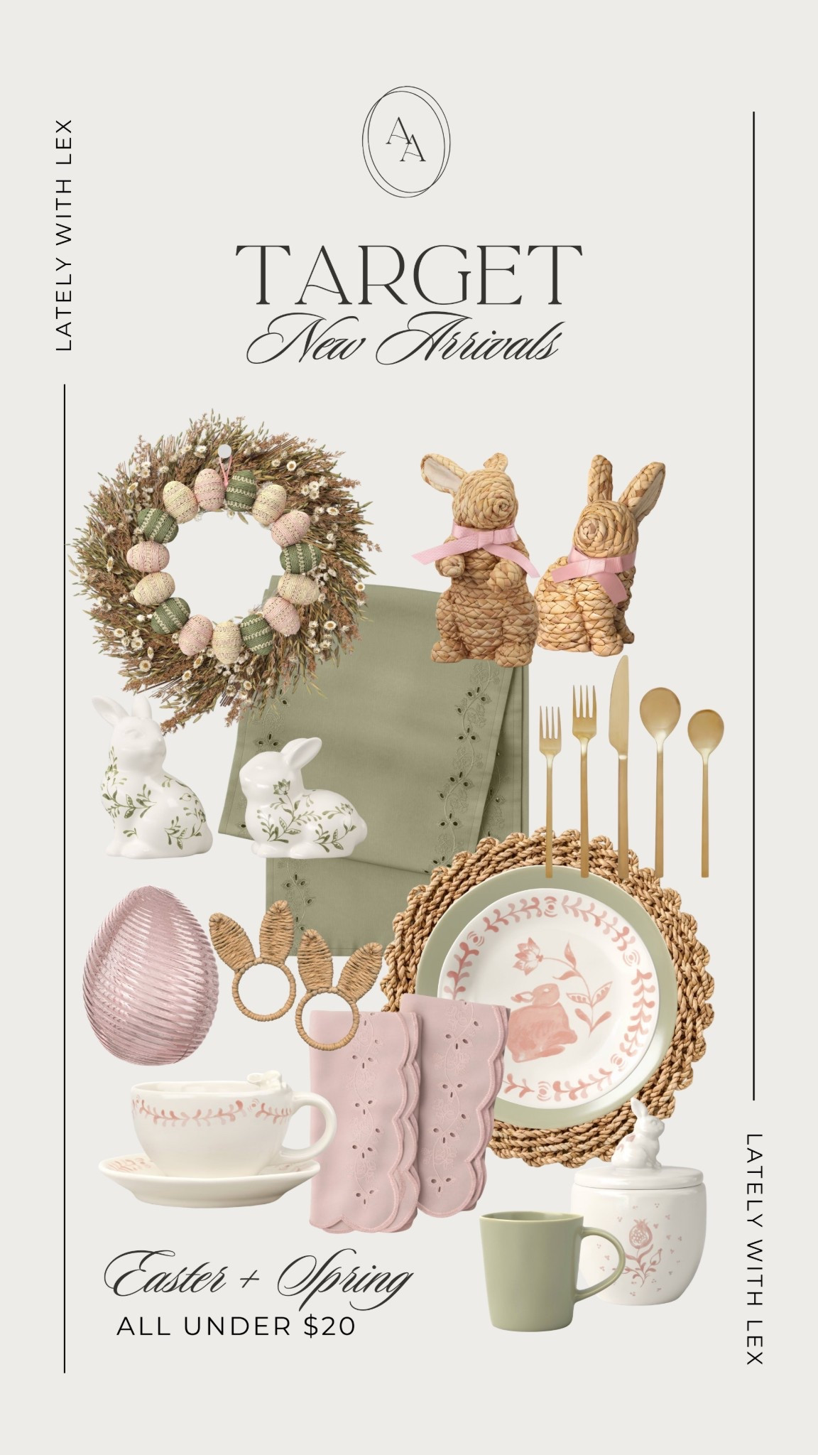 New Arrivals at Target for Spring + Easter! 🌸 Lots of affordable finds for decor or tablescape if you’re hosting an Easter brunch or get together this year! 

#LTKSeasonal #LTKspring #LTKHome