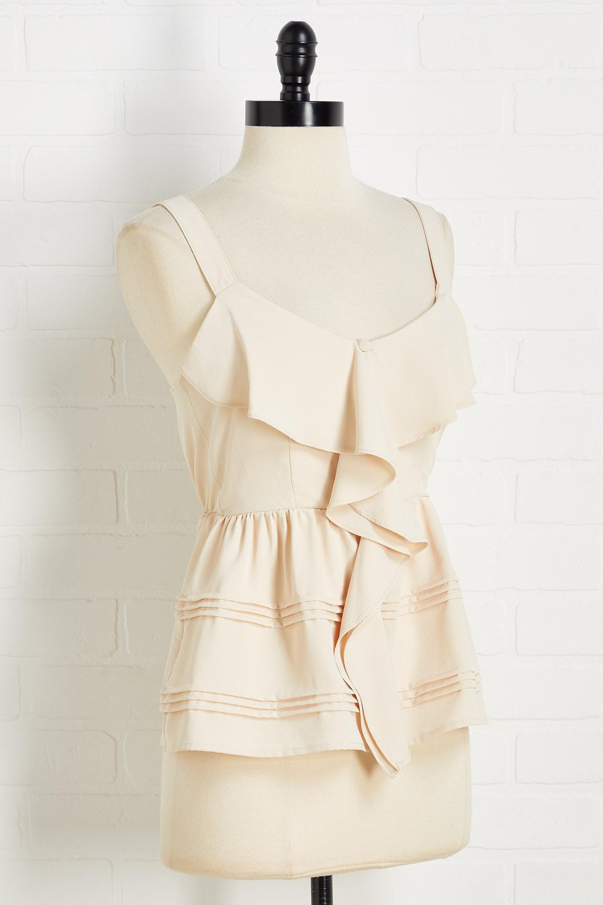 tanks for everything top | Versona