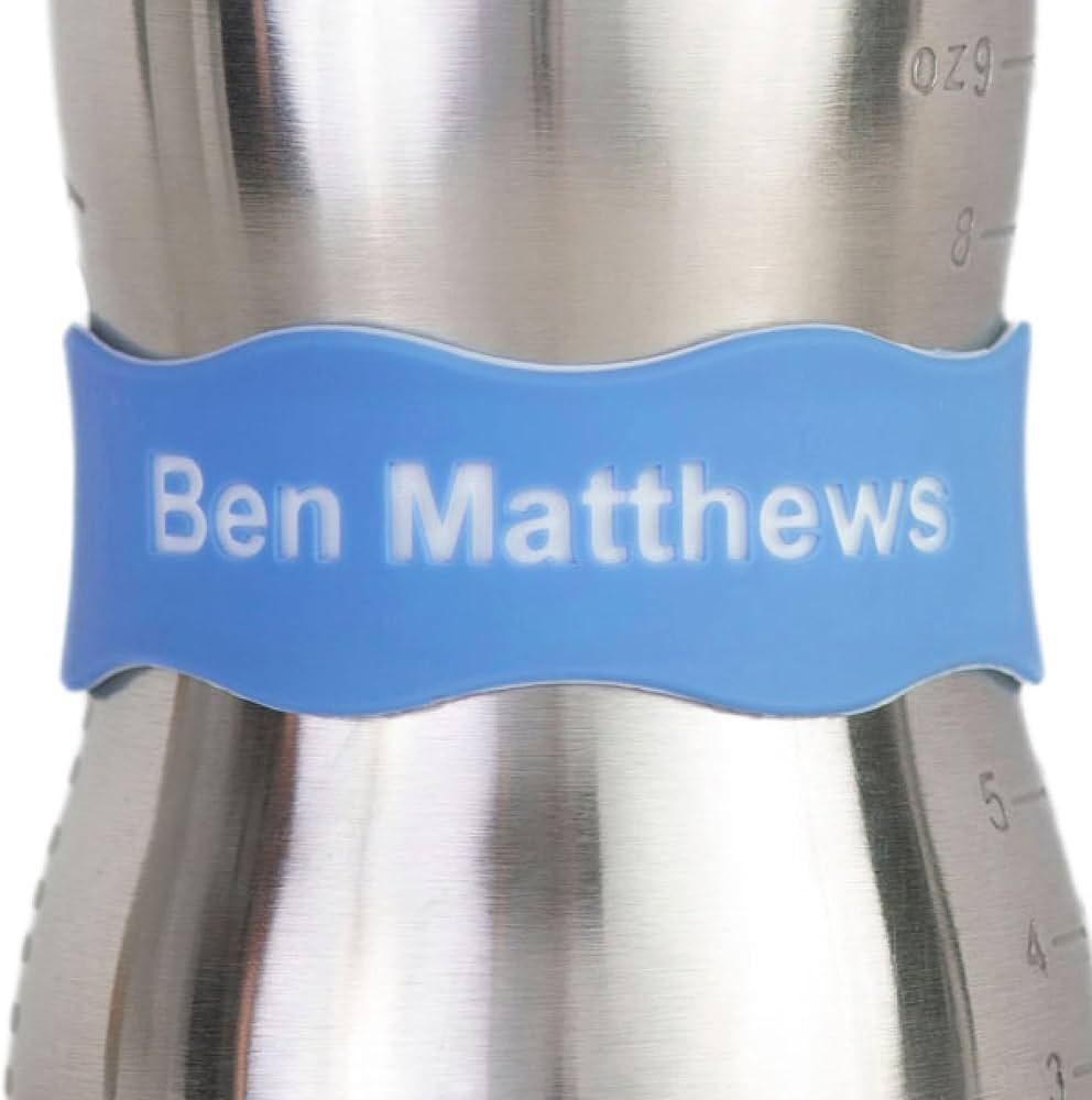 InchBug (4 Pack) Orbit Labels 2.0 Personalized (Lullaby Blue) | Amazon (US)