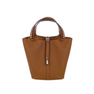 Hermes Picotin 22 Camel Gold Silver Trim 5HB0079 126821020 | eBay US