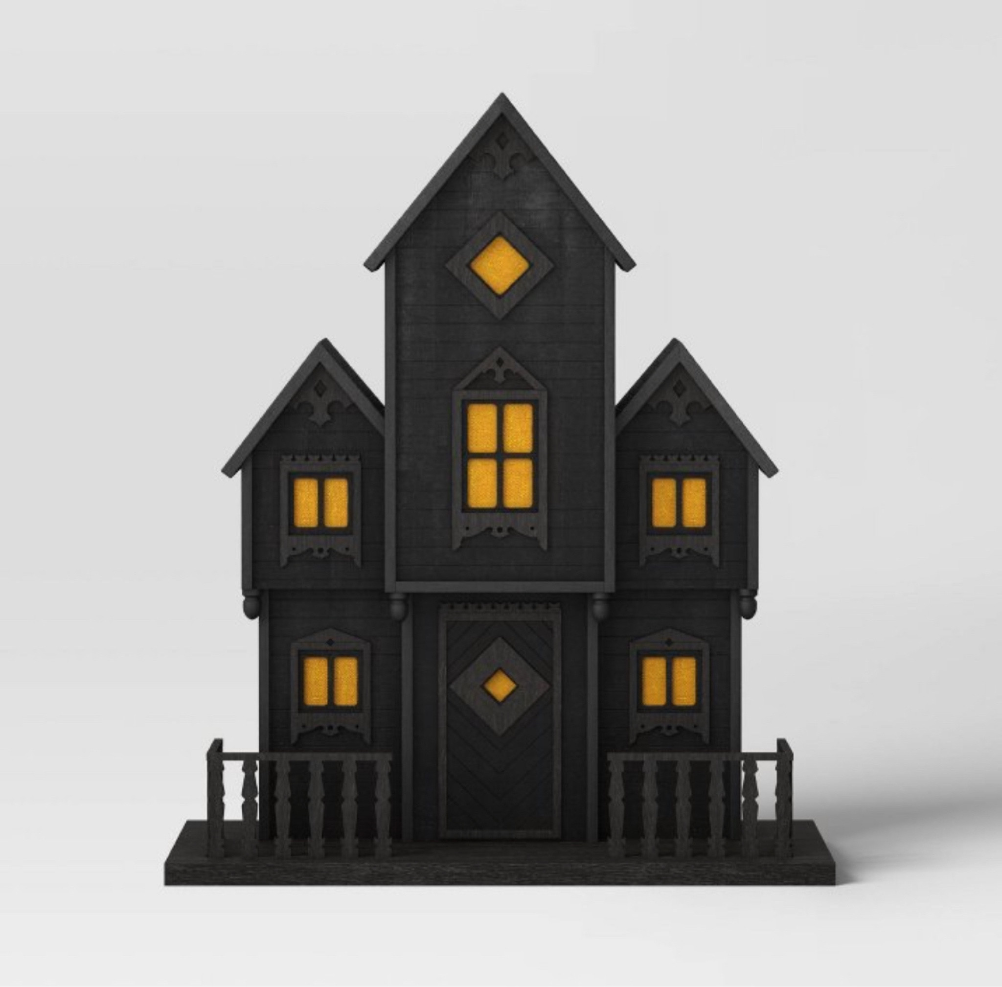 Black haunted house, Halloween decor from target 

#LTKhome #LTKunder100 #LTKSeasonal